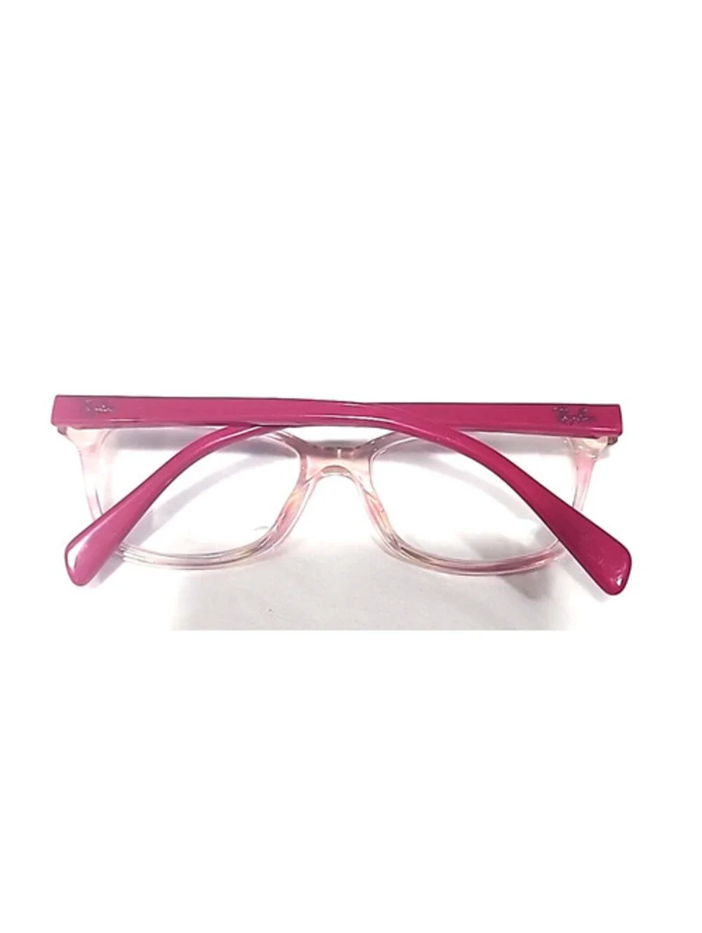 Ray Ban RB1591 3806 Girls Kids Clear Pink Eyeglasses 48-16 130
